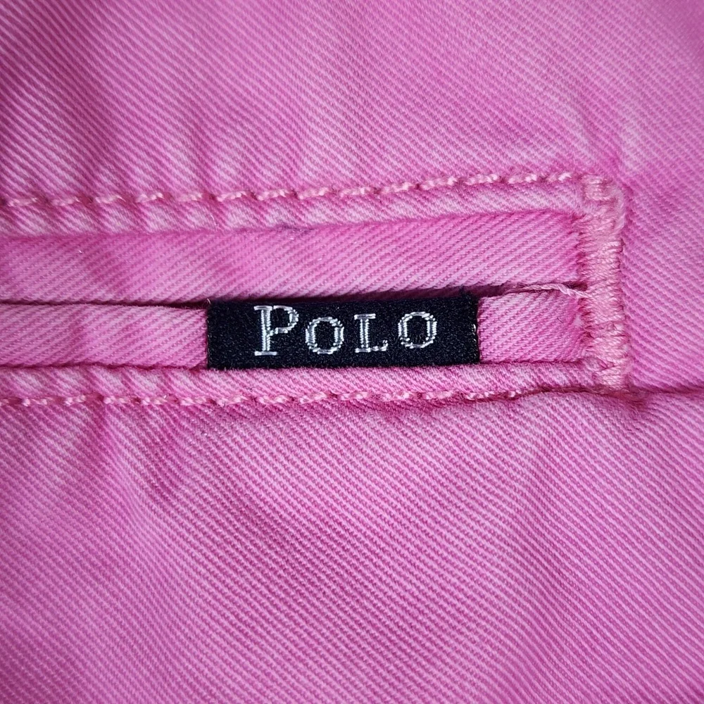 Polo Ralph Lauren Chino Shorts Mens 42 Classic Fit Pima Cotton Pink Excellent